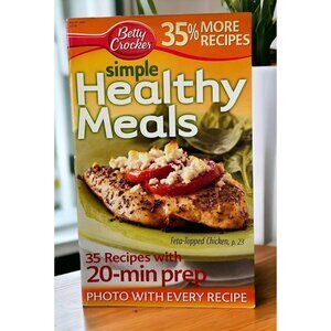 Betty Crocker Simple Healthy Meals Cookbook 35 Recipes Booklet 20 Minute Meals